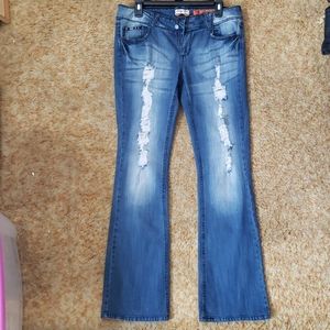 Indigo Rein ripped jeans